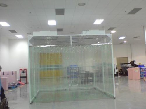 Smooth Operated Prefabricated Clean Room , Mobile Clean Room Fan Filter Unit Inside
